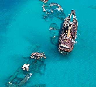 Tangalooma Ship Wrecks